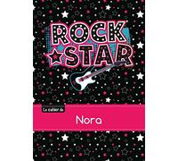 Cahier nora - Blanc,96p,A5 - Rockstar