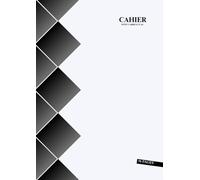 Cahier Petit Carreaux A4: Blanc - 96 Pages - Grand Format - 21 x 29.7 Cm - Sans Spirale - Couverture Souple - 48 Feuilles Sans Marge - Idee Cadeau Pour Enfant & Adulte.