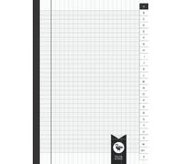 Cahier Répertoire Alphabétique A4 Grands Carreaux: 100 Pages - 50 Feuilles | Carnet de Notes
