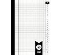 Cahier Répertoire Alphabétique A5 Grands Carreaux: 100 Pages - 50 Feuilles | Carnet de Notes