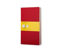Cahier squared large, red