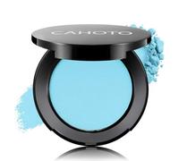 CAHOTO Palette Ombretto Opaco Azzurro Chiaro Singola con Specchio | Ombretto per occhi cruelty-free e vegano, a lunga durata, polvere pressata opaca ad alta pigmentazione di colore intenso per
