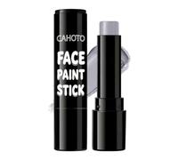 CAHOTO Stick per pittura viso e corpo, colore grigio chiaro, a base di olio | Trucco vegano SFX a copertura completa per Halloween, per zombie, lupo, scala di grigio, scheletro mime, statua di pietra