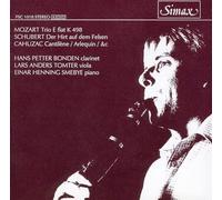 Cahuzac/Mozart/Schubert Music for Clarinet (Bonden, Smebye) (CD) Album