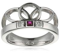 caï Anello Donna argento 925 Rubino