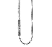 cai men collier argento sterling 925 rodiato ossidato freccia 65 cm...
