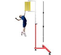 Caibendss Tester per Salto Verticale, Strumento di misurazione del Salto Verticale,Tester per Salto Verticale da Basket,Reset in Un Secondo per Sfida Sportiva in Palestra Scolastica Yellow-4.6-9.8ft