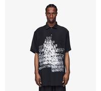 Caicia Y-3 Dip Dye Cinched Drape T-Shirt Black M