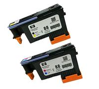 Caidi 2x testina di stampa compatibile per HP 88 testina di stampa per HP Officejet Pro K550 K5400 K8600 L550 L580 L650 L7000 L7400 L7480 L7550 L7555 L7580