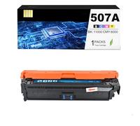 CAIDI 507X 507A Cartuccia toner compatibile in sostituzione di HP 507X 507A CE400A Laserjet Enterprise 500 Color M551dn M551n M551xh MFP M575dn M575F M570dn 570dw 575c (ciano