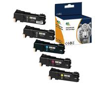 Caidi - Cartucce di toner compatibili per Xerox Phaser 6500 6500N 6500DN WorkCentre 6505 6505N 6505DN 5 PK