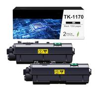 CAIDI TK-1170 TK1170 TK 1170 Cartuccia toner compatibile 7200 pagine Nero per Kyocera ECOSYS M2040 M2040dn M2540 M2540dn M2540dw M2640idw Stampanti (2-Pack)