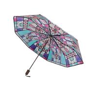 caiduos Ombrello da Viaggio - Protezione Pieghabile Stile Retro,Ombrelli Automatici per la Pioggia - Per Famiglia Uomini Donne Bambini Amici Attività All'aperto Compleanno Pasqua Natale