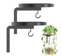 caiduos Portavasi da Parete | Portafiori Decorativo in Metallo,Supporto per Piante - per Interno Esterno Cucina Bagno Balcone Terrazzo Recinzione Davanzale