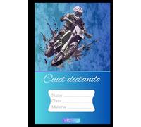 Caiet dictando: Caiet Dictando pentru Școală - 6x9 in, 48 Pagini | Ideal pentru Exerciții de Scriere, Dictări și Caligrafie