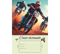 Caiet dictando pentru Școală - 6x9 in, 90 Pagini | Ideal pentru Exerciții de Scriere, Dictări și Caligrafie