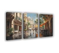 CAIFGQ Poster su tela per camera da letto, motivo: Catania, Sicilia, Italia, decorazione per camera da letto, paesaggio decorativo, idea regalo, 50 x 75 cm