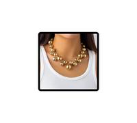 Caiguoer Punk Collana Regolabile Esagerato Rotondo Bead Choker Collana Accessori per Donne e Ragazze (A)