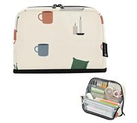 Caihoyu Astuccio per matite di grande capacità, organizer espandibile per studenti universitari, scuole superiori, casa e articoli per animali domestici