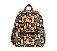 Caihoyu Borsa a tracolla per bambini dai 3 agli 8 anni multi tasca S Halloween mostri gatti