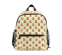 Caihoyu Borsa a tracolla per bambini idrorepellente S Highland Cow Vitello Farm
