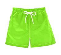 Caihoyu - Costume da bagno estivo per ragazzi, con coulisse, ad asciugatura rapida, per bambini, da spiaggia, modello Hawaii, per le vacanze, 2T-16