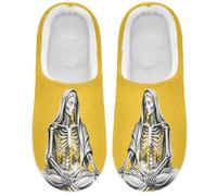 Caihoyu Pantofole in memory foam con scheletro di Venere, Scheletro Venere