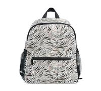 Caihoyu Zaini per bambini piccoli adolescenti ragazzi carino borsa per pannolini zaino con cinghia pettorale, pelle animale, tigri, tigri, pelle animale, tigri, S, Tigri della pelle animale, S