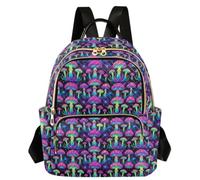 Caihoyu Zaino alla moda grande capacità funghi magici S, Funghi Magici, Medium, Casual