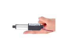 caihv-Attuatori di Movimento lineare DC 12V 15mm / s 64N 10 30 50 100 mm, Mini attuatore lineare, Micro spintore Elettrico progressivo Robusto (Speed(RPM) : 100mm Stroke, Voltage(V) : Package A)