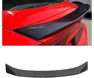 Caijiax Auto Spoiler Posteriore per Audi A7 S7 Rs7 4G8 2013-2017, Parte Superiore per Spoiler Ala E Coda per Accessori di Modifica Esterna Dell'ala.