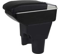 Caijiax Bracciolo per Console Centrale per Fiat 500X 2015-2024 2025, Auto Scatola Portaoggetti Supporto del Braccio Interni Parti e Accessori.