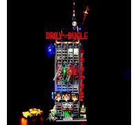 Caikbms Kit Illuminazione LED Compatibile con Modello Le-Go 76178 Daily Bugle Building Blocks Non Incluso nel Set Le-Go A