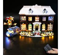Caikbms Set Luci LED Versione con Telecomando, Set Luci Compatibile con Modello Lego 21330 Mamma Ho Perso Laereo, Mattoncini Costruzione, Set Lego Non Incluso B