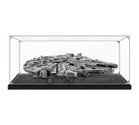Caikbms Vetrina Acrilico Compatibile con L-Ego 75192 Millennium Falcon, Vetrina Antipolvere per Modelli Collezione (Solo Vetrina) A,2mm