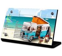 Caikbms Vetrina Acrilico Compatibile con Le-Go 10279 T2 Camping Bus, Vetrina Antipolvere per Modelli Collezione (Solo Vetrina) A,5mm