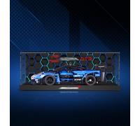 Caikbms Vetrina Acrilico Compatibile con Le-Go 42123 GTR Racing, Scatola Protettiva Antipolvere per 42123 (Modello Non Incluso) C,3mm