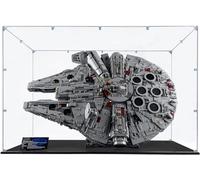 Caikbms Vetrina Acrilico Compatibile con Modello Lego 75192 Millennium Falcon, Vetrina Trasparente Antipolvere (Vetrina Senza Sfondo) B,3mm