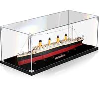 Caikbms Vetrina Compatibile con Lego Titanic (10294), Vetrina Antipolvere per Modelli Collezione (Solo Vetrina) B,3mm