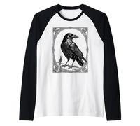 Caim L'uccello Ombra Swashbuckling Maglia con Maniche Raglan