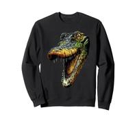 Caimano Coccodrillo Alligatore Rettile Coccodrilli Cayman Felpa