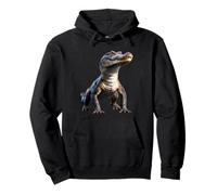 Caimano Coccodrillo Alligatore Rettile Coccodrilli Cayman Felpa con Cappuccio