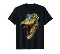 Caimano Coccodrillo Alligatore Rettile Coccodrilli Cayman Maglietta