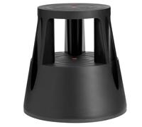 CAIMI Luigi & figlio - M561001 - Sgabello Roll a step - nero - 24 x 45 x 45 cm - Caimi - 90226 - Conf. da 1 Pz. - M561001