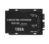 CAIONPLE DC 24 V a 12 V DC Trasformatore di tensione verso il basso 100 A 1200 W DC Buck adattatore modulare 20-30 V a 12 V DC riduttore regolatore