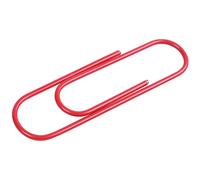 CAIONPLE Graffette da ufficio super grandi con rivestimento in vinile, confezione da 30 pezzi, 4 colori assortiti, porta clip di carta jumbo, porta fogli grandi per file, documenti, forniture per