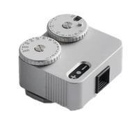 CAIONPLE Lichtmesser II - Scarpa fredda per fotocamera DSLR, misuratore di luce, 12 velocità di chiusura, parti fotografiche (argento)