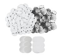 CAIONPLE Set di 300 distintivi a bottone da 32 Mm/1,25 per macchine a bottone, 58 mm, distintivo rotondo