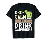 Caipirinha Drink Cocktail Brasile Maglietta