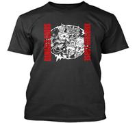 CAIQI Best Knocked Loose Damaged Goods Metalcore American Band T Shirt Black 3XL